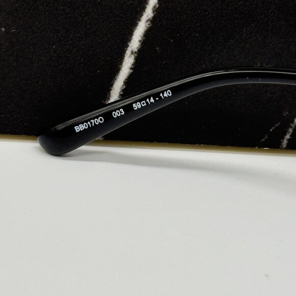 NEW BALENCIAGA BB0170O 003 CAT EYE BLACK WOMEN EYEGLASSES BALENCIAGA - Picture 7 of 8